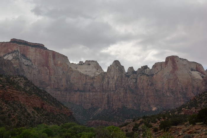 mountain views outside the park